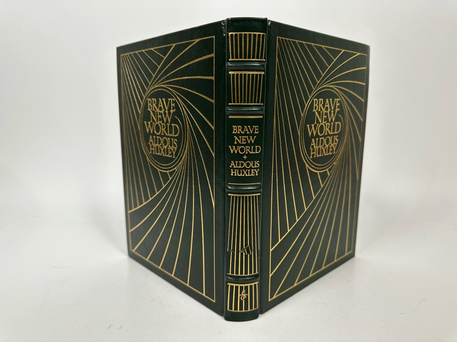 Easton Press Leather Bound Collector’s Edition Book Brave New World By Aldous Huxley [Photo 2]
