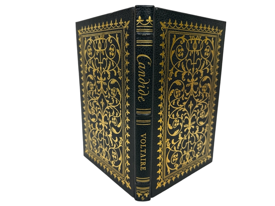 Easton Press Leather Bound Collector’s Edition Book Candide Or Optimism By Francois Marie Arouet De Voltaire