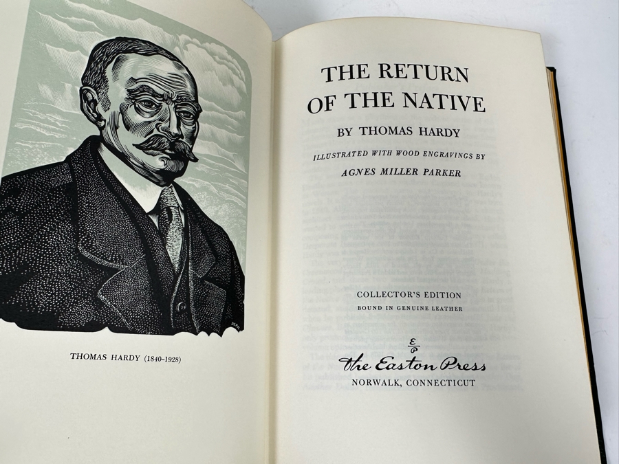 Easton Press Leather Bound Collector’s Edition Book The Return Of The Native By Thomas Hardy [Photo 3]