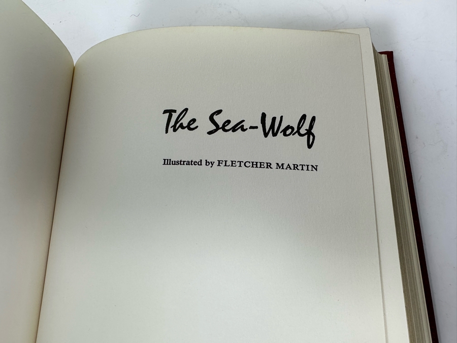 Easton Press Leather Bound Collector’s Edition Book The Sea-Wolf By Jack London [Photo 3]