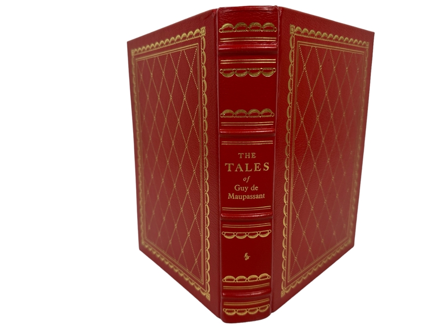 Easton Press Leather Bound Collector’s Edition Book The Tales Of Guy De Maupassant