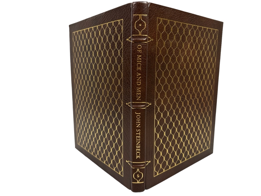 Easton Press Leather Bound Collector’s Edition Book Of Mice And Men By John Steinbeck [Photo 1]