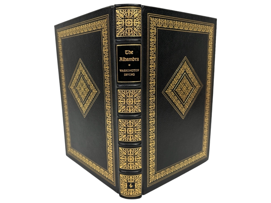 Easton Press Leather Bound Collector’s Edition Book The Alhambra By Washington Irving
