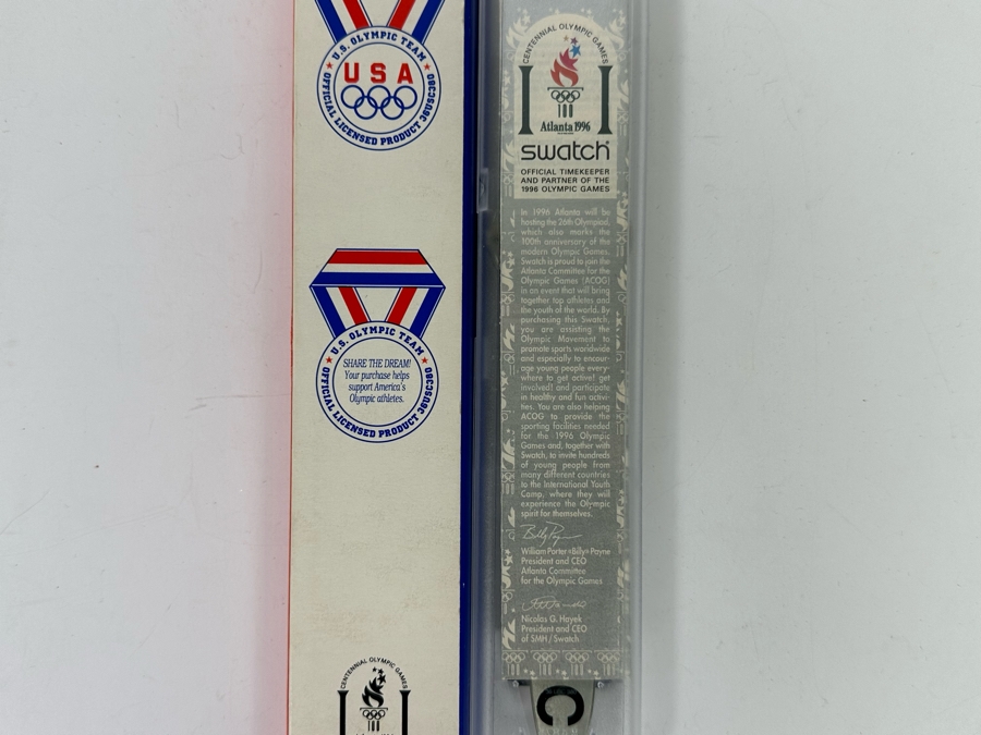 New Swatch Watch Atlanta 1996 Olympic Games Limited Edition Watch [Photo 10]