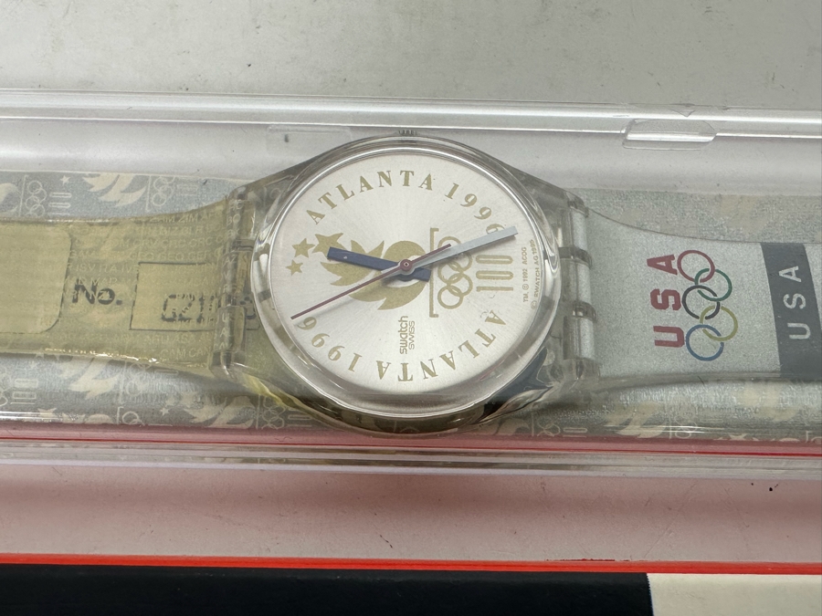 New Swatch Watch Atlanta 1996 Olympic Games Limited Edition Watch [Photo 4]