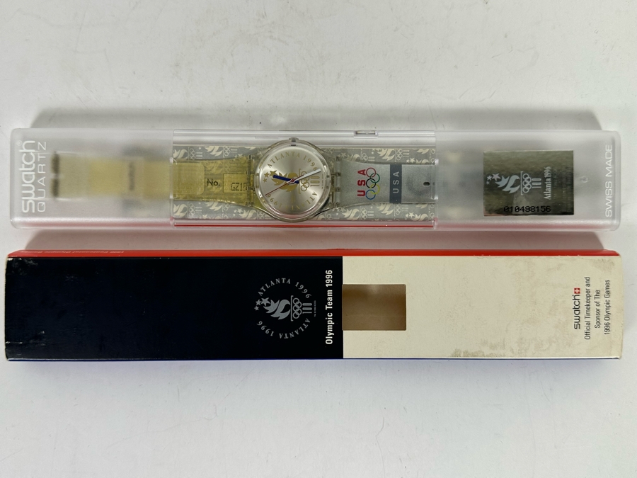 New Swatch Watch Atlanta 1996 Olympic Games Limited Edition Watch [Photo 2]