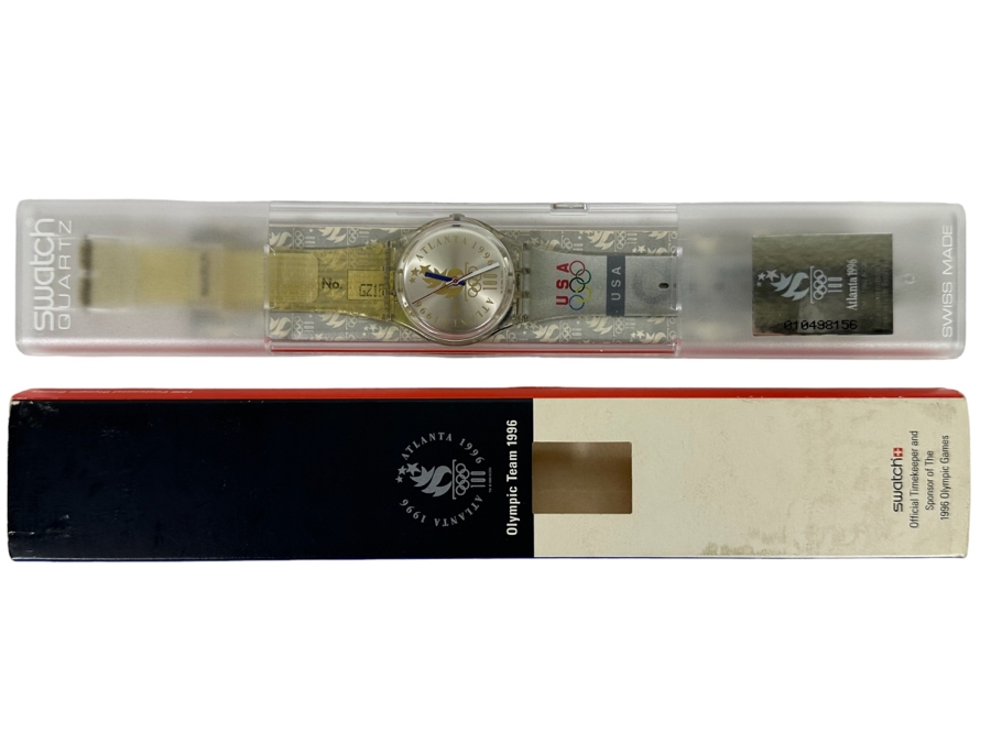 New Swatch Watch Atlanta 1996 Olympic Games Limited Edition Watch [Photo 1]