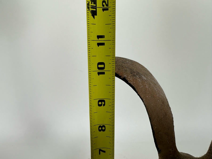 Signed Wooden Rabbit Sculpture 10H [Photo 10]