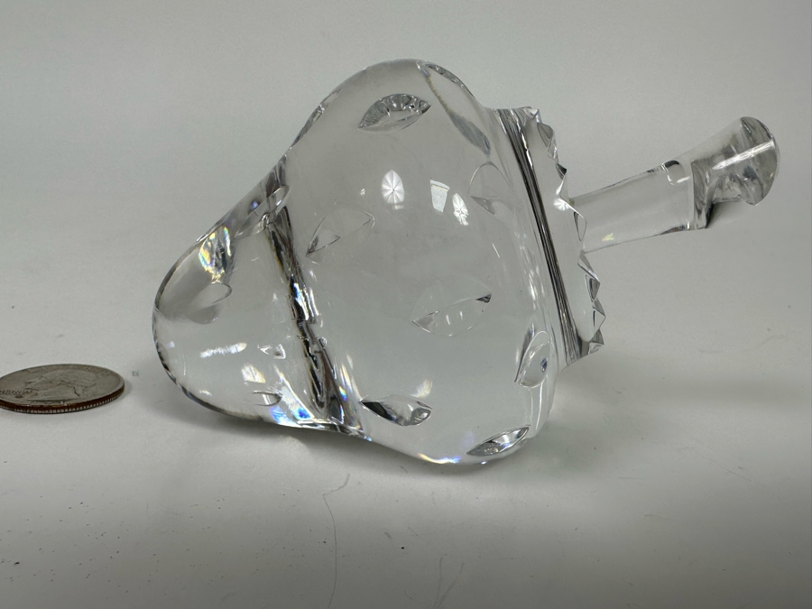 Waterford Crystal Strawberry Paperweight 4W [Photo 9]