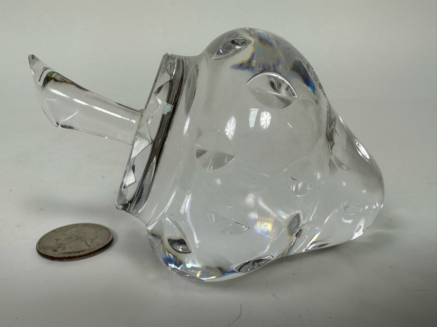 Waterford Crystal Strawberry Paperweight 4W [Photo 3]