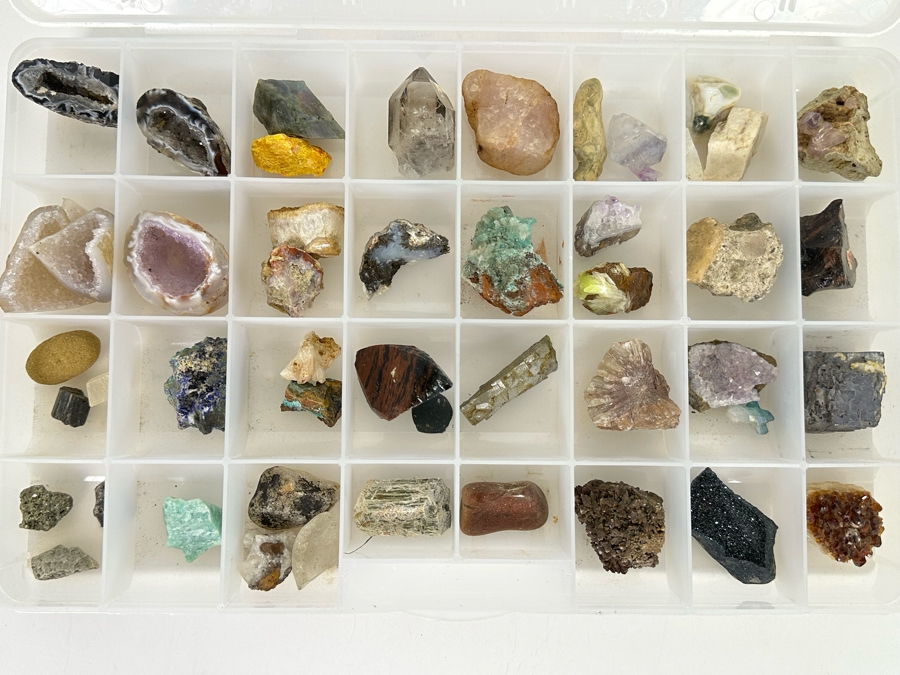 Various Rocks And Minerals Specimens