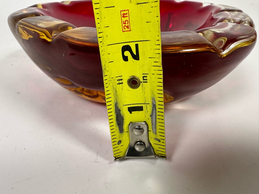 Murano Glass Tray 7W X 7D X 2H [Photo 9]