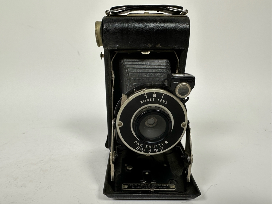 xAnsco Pioneer Camera And Kodak Vigilant Junior Six-20 Bellows Camera Canadian Kodak Co [Photo 8]