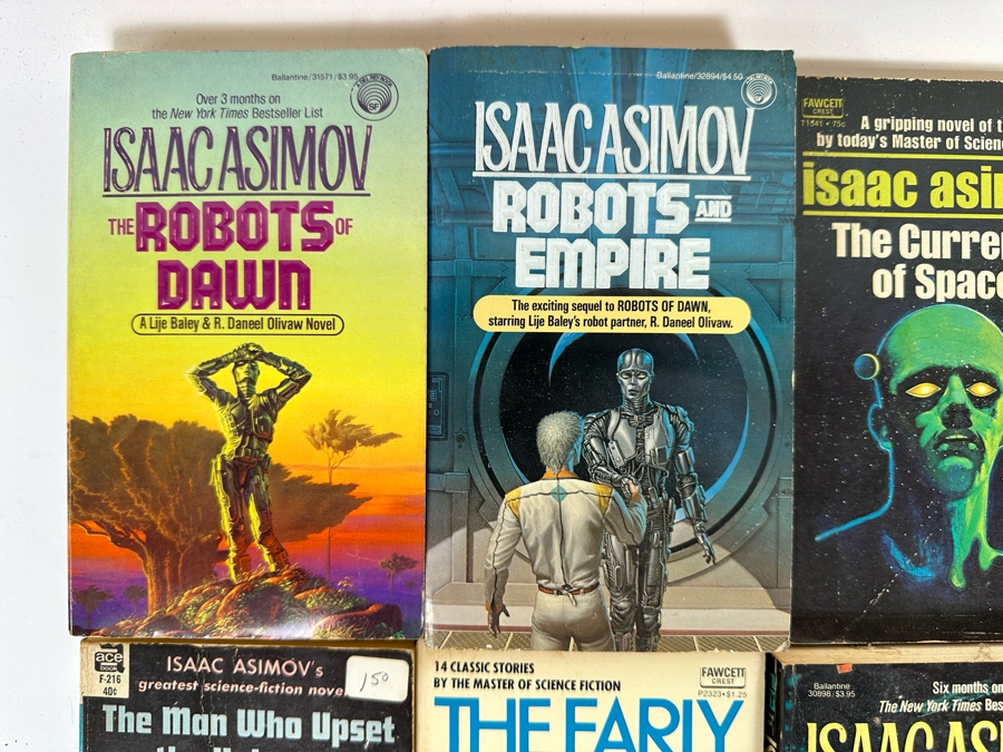 Vintage Paperback Science Fiction Novels From Isaac Asimov [Photo 4]