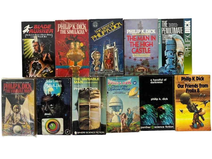 Vintage Paperback Science Fiction Novels From Philip K. Dick [Photo 1]