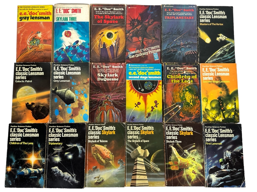 Vintage Paperback Science Fiction Novels From E. E. “Doc” Smith [Photo 1]