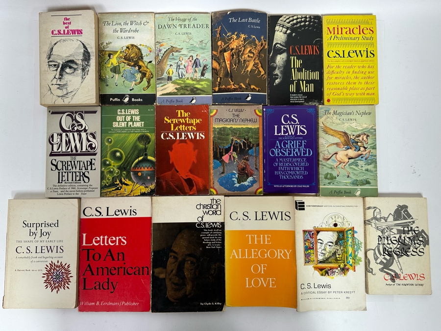 Vintage Paperback Novels From C. S. Lewis [Photo 2]