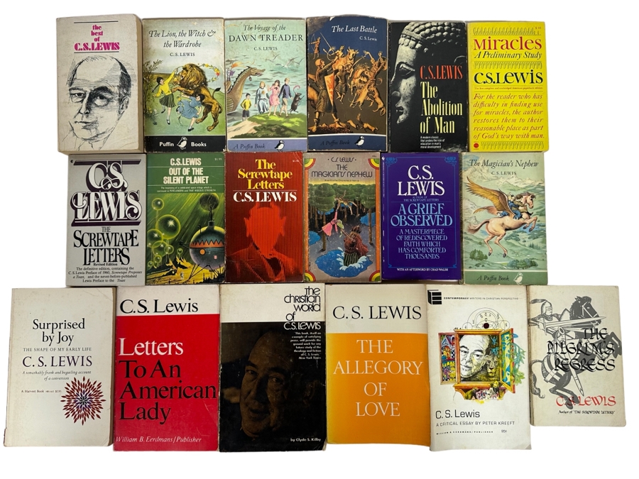Vintage Paperback Novels From C. S. Lewis [Photo 1]