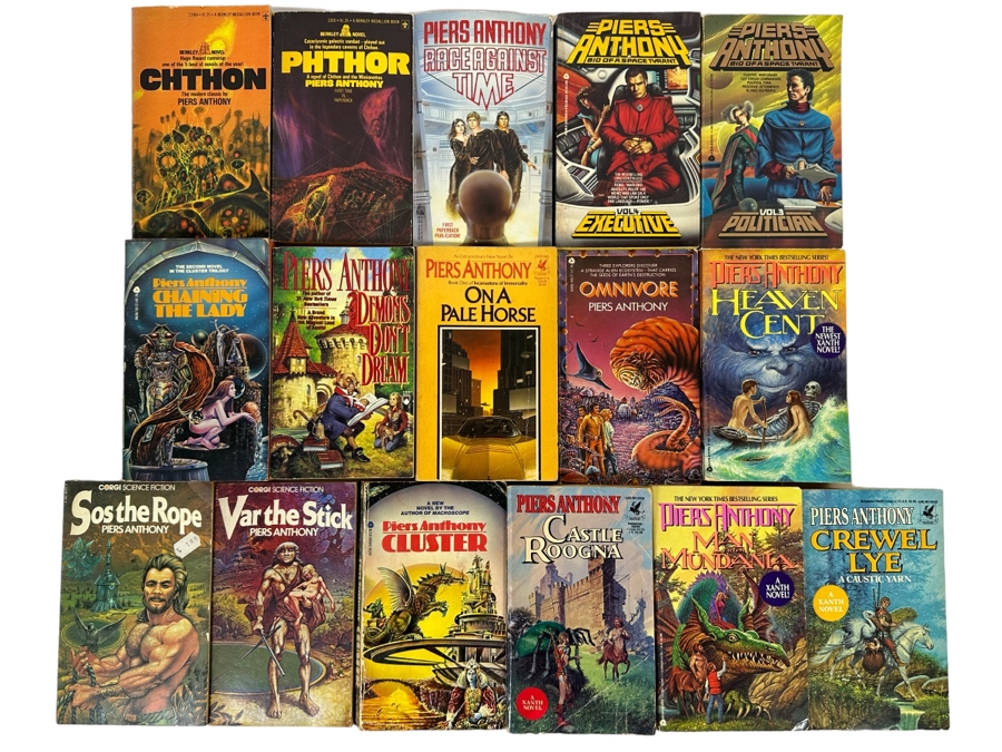 Vintage Paperback Novels From Piers Anthony [Photo 1]