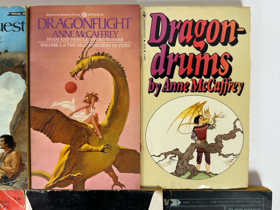 Vintage Paperback Science Fiction Novels From Michael Crichton, Anne McCaffrey, Kurt Vonnegut, Jr., Robert Silverberg & Frank Herbert [Photo 6]