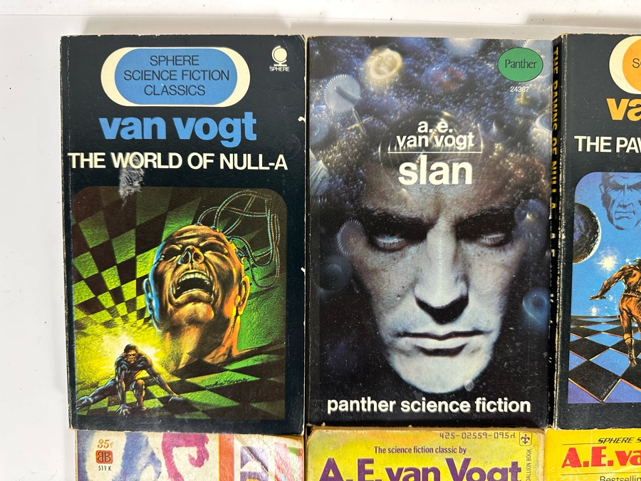 Vintage Paperback Science Fiction Novels From A. E. Van Vogt [Photo 5]