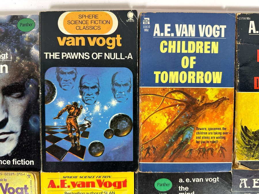 Vintage Paperback Science Fiction Novels From A. E. Van Vogt [Photo 6]