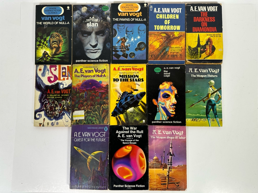 Vintage Paperback Science Fiction Novels From A. E. Van Vogt [Photo 3]