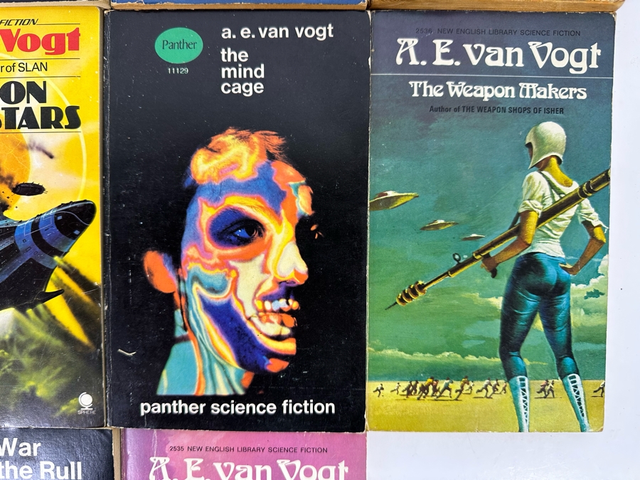 Vintage Paperback Science Fiction Novels From A. E. Van Vogt [Photo 8]