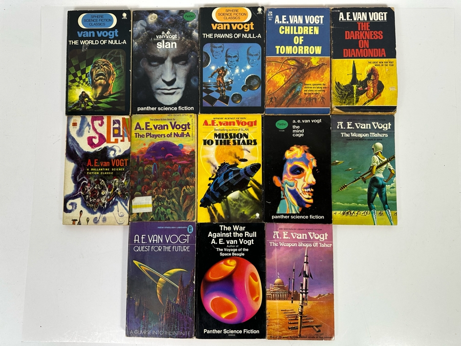 Vintage Paperback Science Fiction Novels From A. E. Van Vogt [Photo 4]