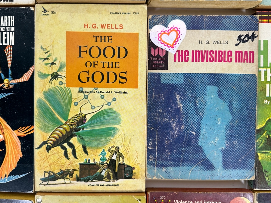 Vintage Paperback Science Fiction Novels [Photo 8]