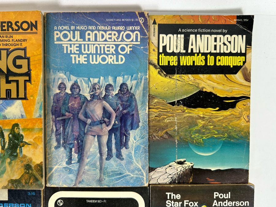 Vintage Paperback Science Fiction Novels From Poul Anderson [Photo 4]
