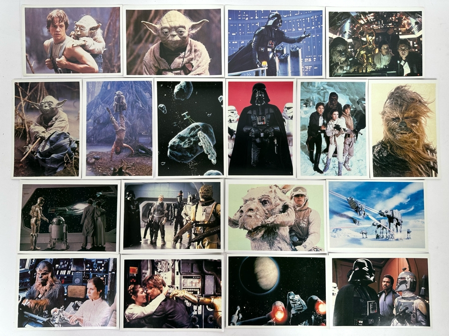 Vintage 1980 Topps Star Wars The Empire Strikes Back Photo Cards 5 X 7 [Photo 1]
