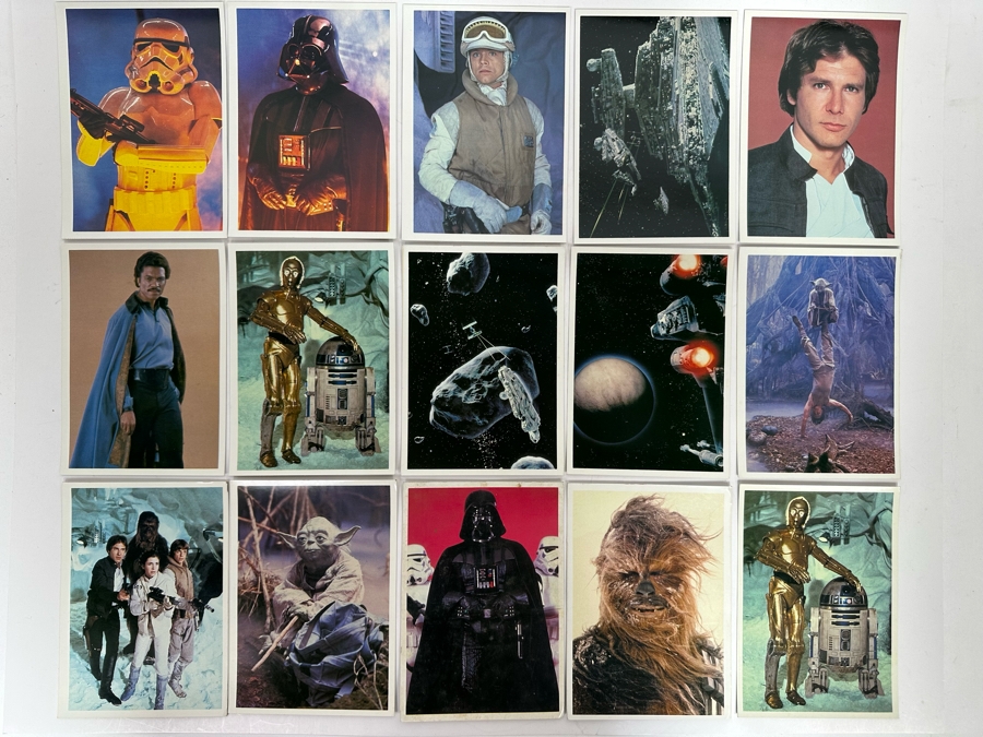 Vintage 1980 Topps Star Wars The Empire Strikes Back Photo Cards 5 X 7