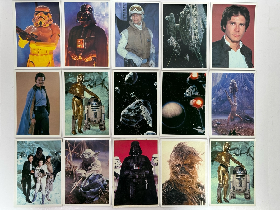 Vintage 1980 Topps Star Wars The Empire Strikes Back Photo Cards 5 X 7 [Photo 2]