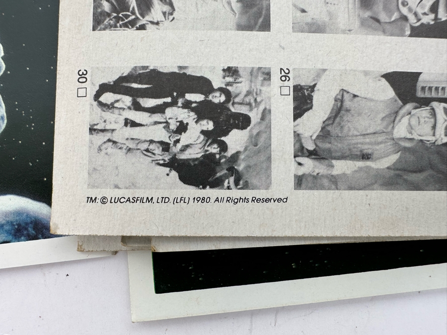 Vintage 1980 Topps Star Wars The Empire Strikes Back Photo Cards 5 X 7 [Photo 13]