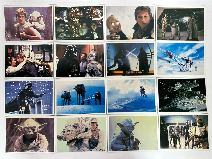Vintage 1980 Topps Star Wars The Empire Strikes Back Photo Cards 5 X 7