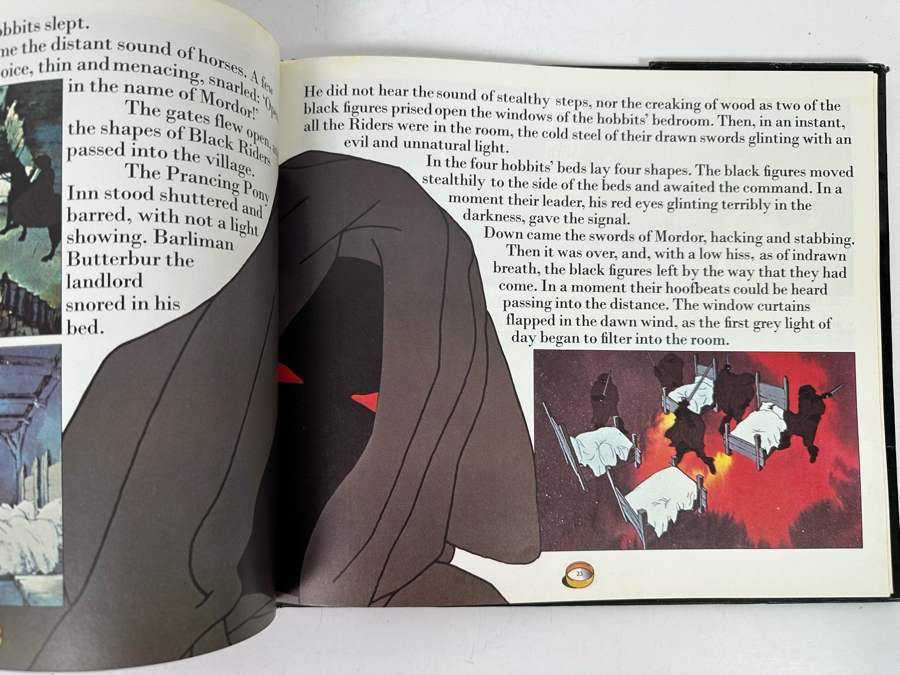 Vintage 1978 First Edition Book The Film Book Of J. R. R. Tolkien’s The Lord Of The Rings Over 130 Pictures From The Fantasy Film [Photo 10]
