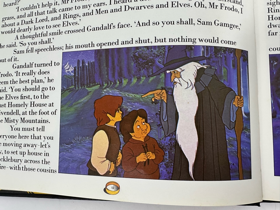 Vintage 1978 First Edition Book The Film Book Of J. R. R. Tolkien’s The Lord Of The Rings Over 130 Pictures From The Fantasy Film [Photo 8]