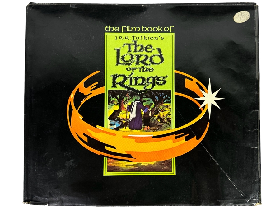 Vintage 1978 First Edition Book The Film Book Of J. R. R. Tolkien’s The Lord Of The Rings Over 130 Pictures From The Fantasy Film