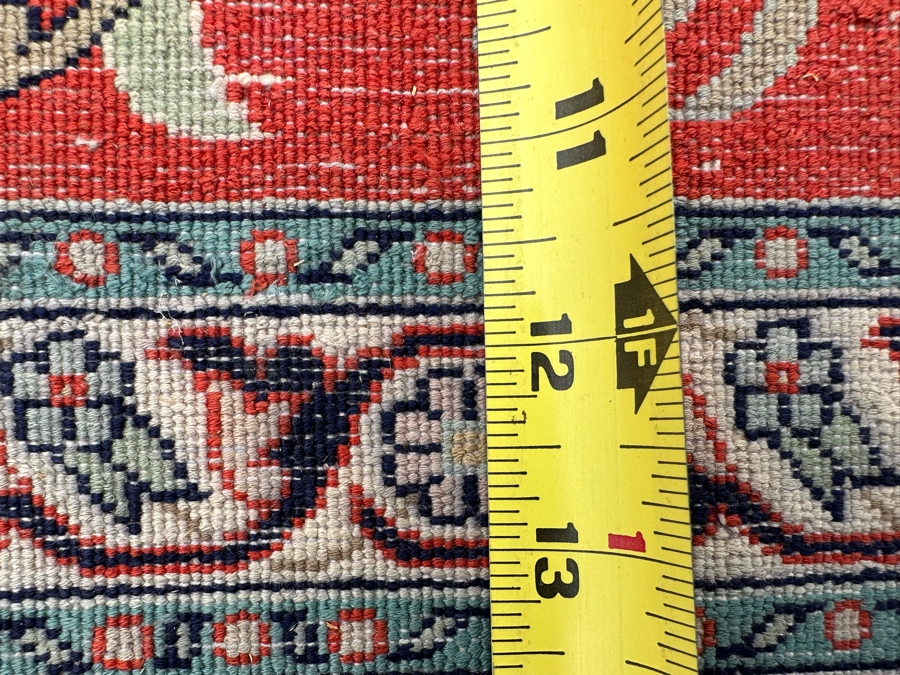 Fine Hand Woven Silk Blend Persian Area Rug 11' X 8' [Photo 21]