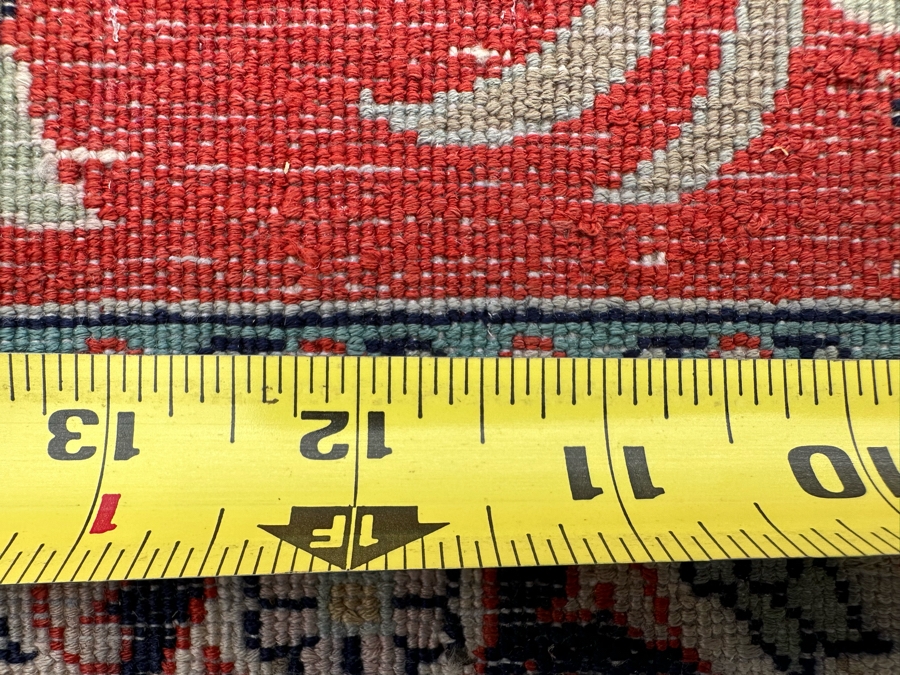 Fine Hand Woven Silk Blend Persian Area Rug 11' X 8' [Photo 20]