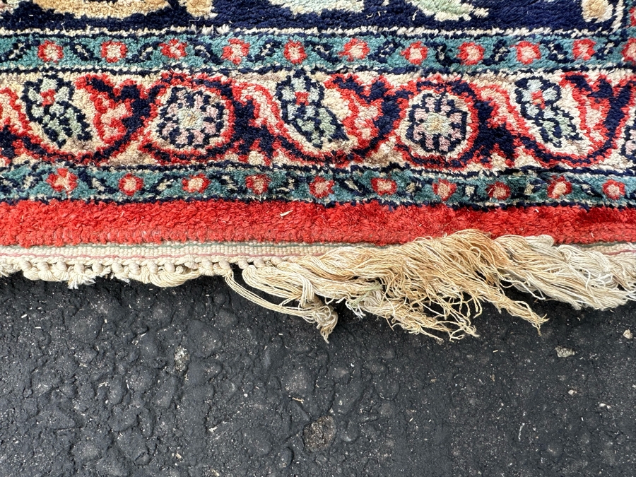 Fine Hand Woven Silk Blend Persian Area Rug 11' X 8' [Photo 8]