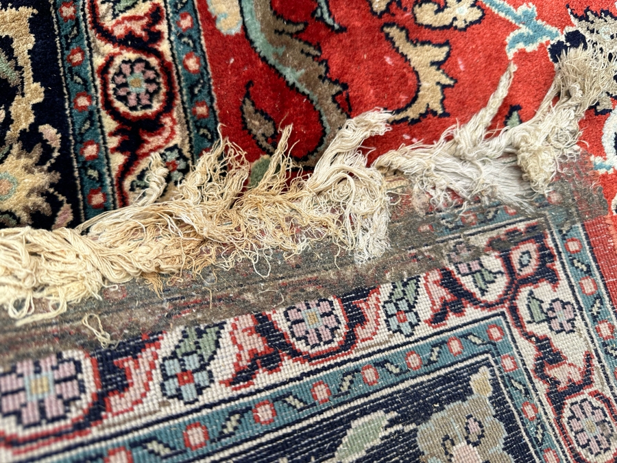 Fine Hand Woven Silk Blend Persian Area Rug 11' X 8' [Photo 10]