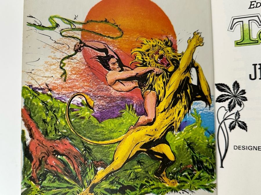 (6) 1977 Edgar Rice Burroughs Tarzan Books By Superscope Story Teller Based On Illustrations By Hogarth [Photo 11]