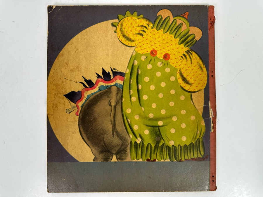 Vintage 1942 Walt Disney Productions Dumbo Book In French [Photo 10]