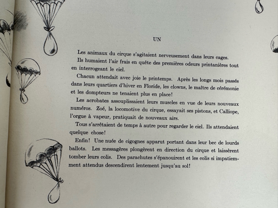 Vintage 1942 Walt Disney Productions Dumbo Book In French [Photo 7]