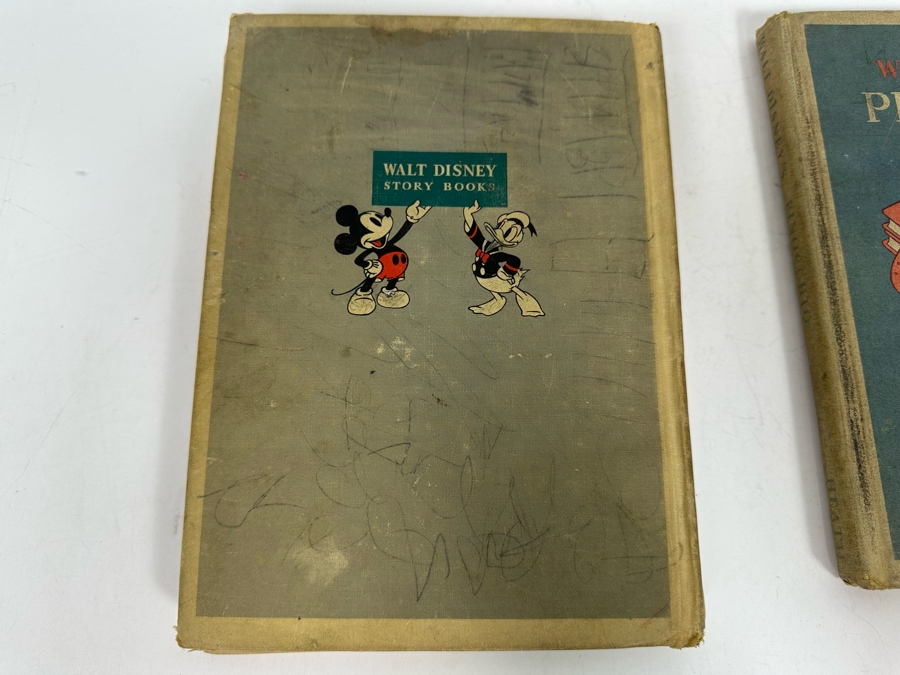 (3) Vintage 1939 / 1940 Walt Disney Books: Pinocchio, Here They Are & Little Pig's Picnic [Photo 27]