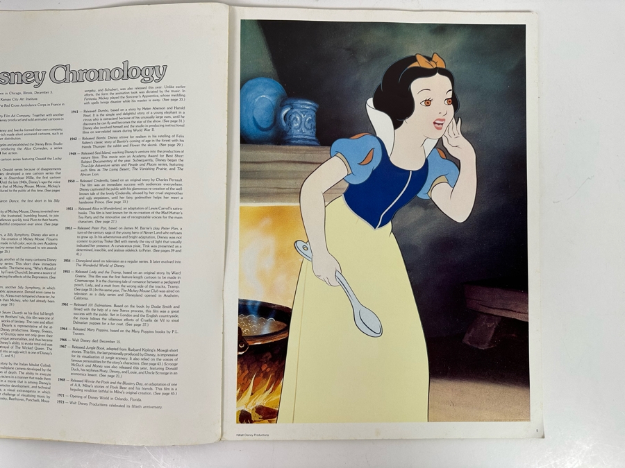 Vintage 1977 The Disney Poster Book 11 X 15 [Photo 5]