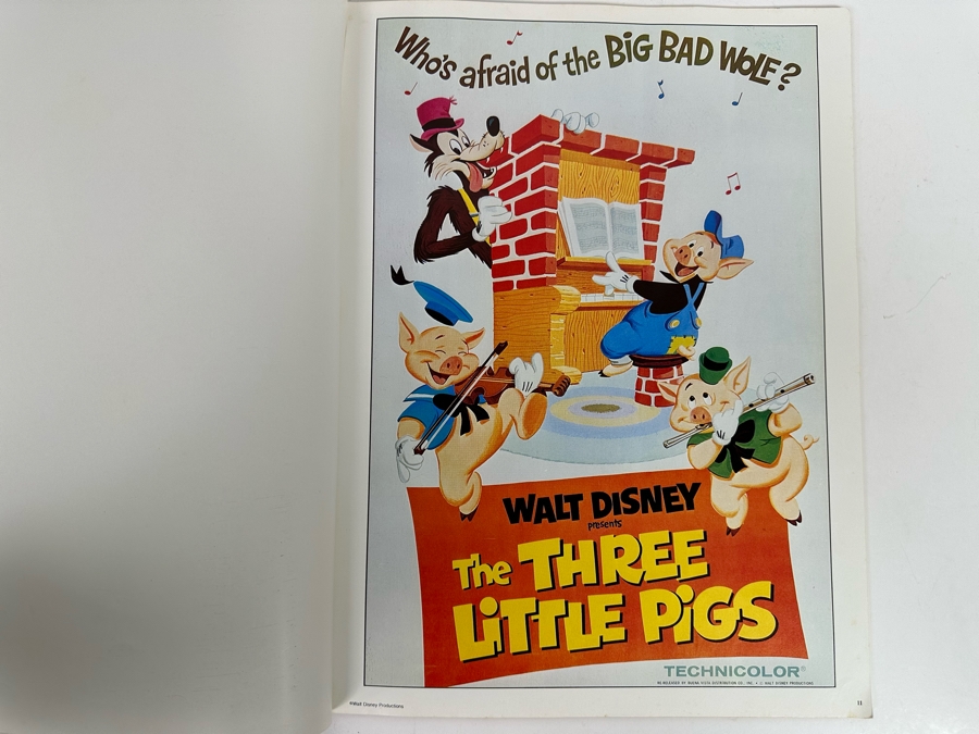 Vintage 1977 The Disney Poster Book 11 X 15 [Photo 7]
