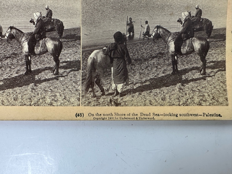 (24) Antique 1899/1900 Underwood & Underwood Collectible Stereoviews Of Biblical Times Palestine Jerusalem Syria J. F. Jarvis Publisher - See Photos [Photo 52]